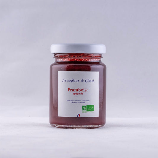 Confiture de framboise épépinée (125g)