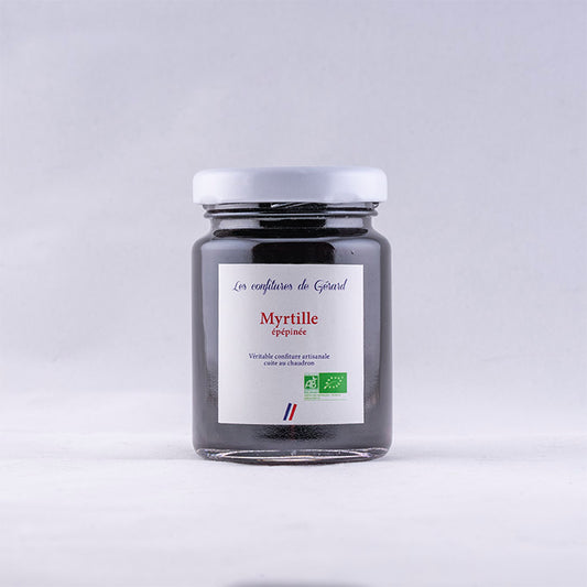 Confiture de myrtille épépinée (125g)